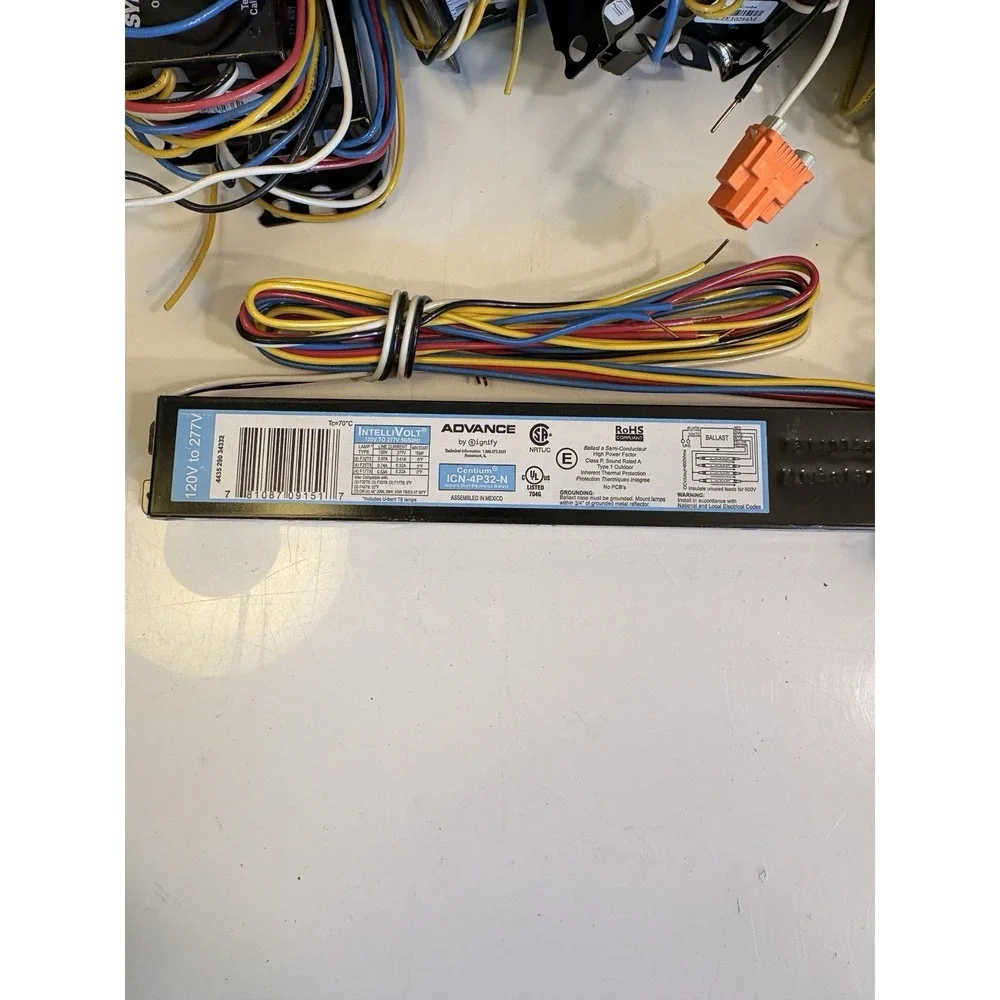 SYLVANIA QHE 2X86T8HO/UNV PSN-HT 120-277V 2-LAMP PROGRAM START BALLAST Lot Of 33